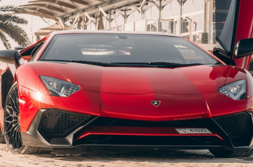Lamborghini Aventador SV rental Dubai