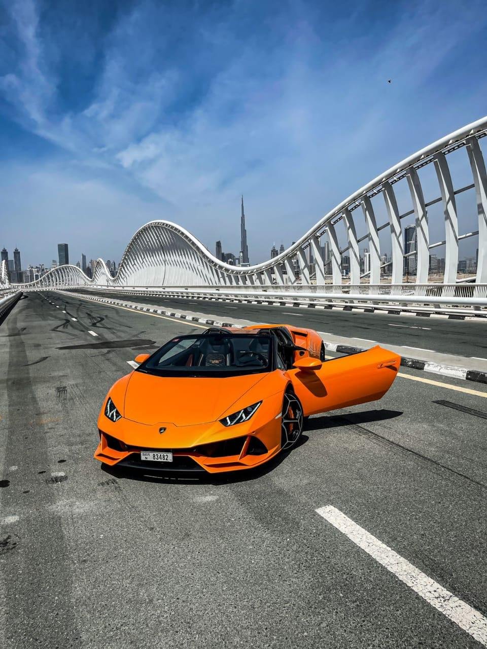 Lamborghini Huracán EVO Spyder Rent Dubai - Rent Lamborghini Dubai