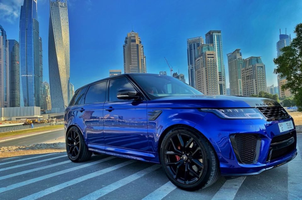 Range rover svr 2020 rental dubai