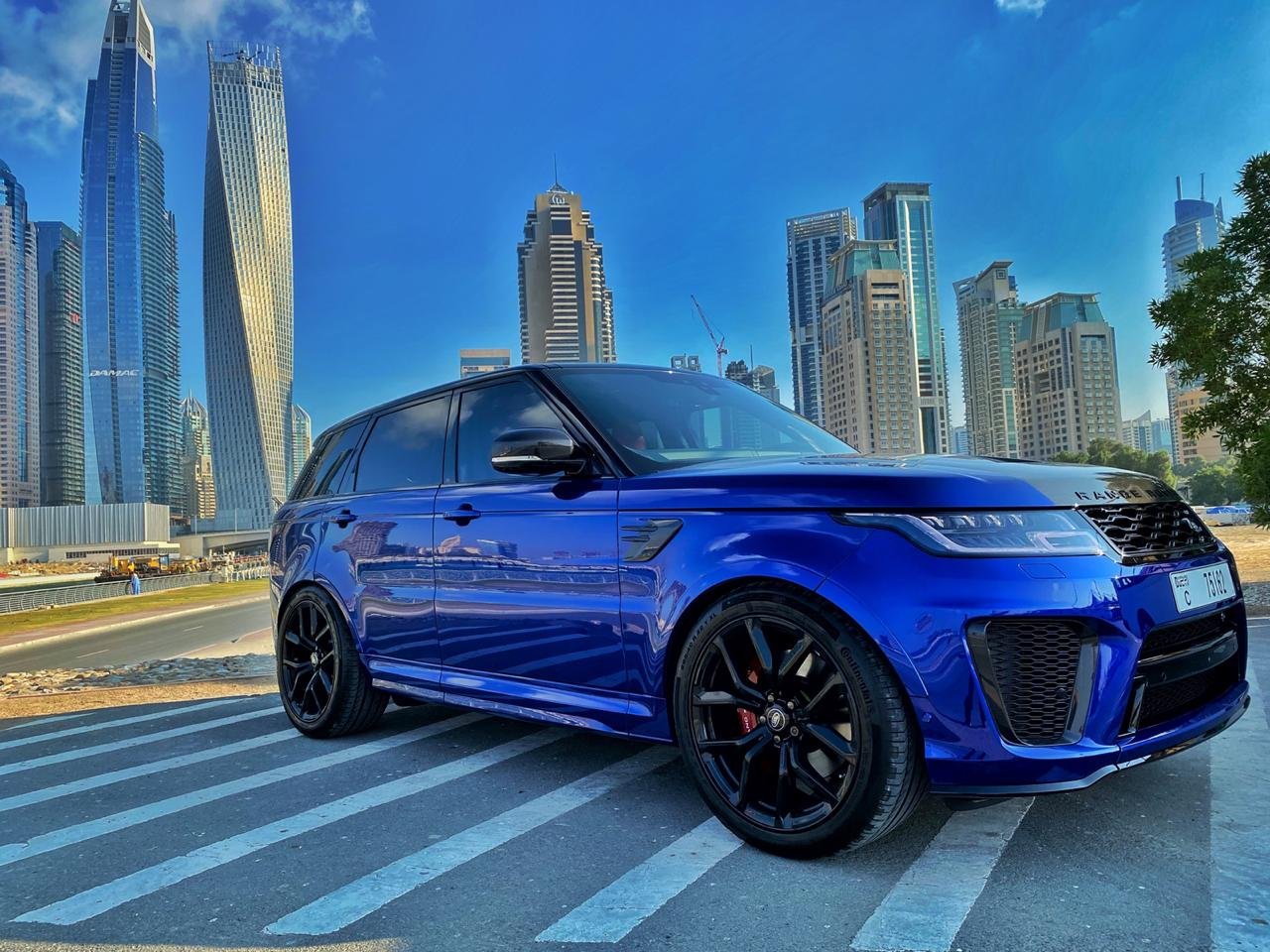 Range rover svr 2020 rental dubai