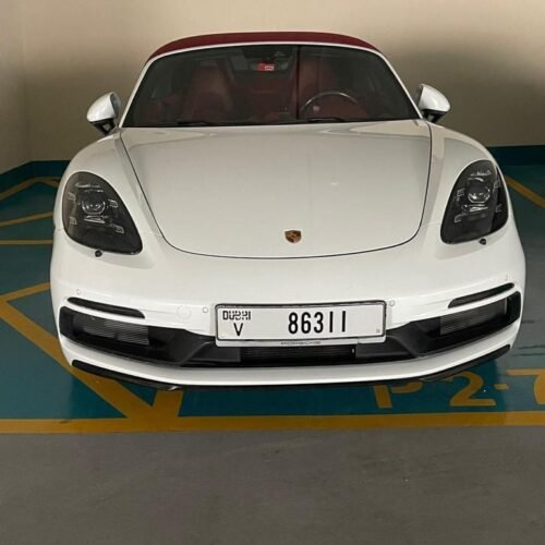 Porsche Boxster 718 GTS Rental Dubai