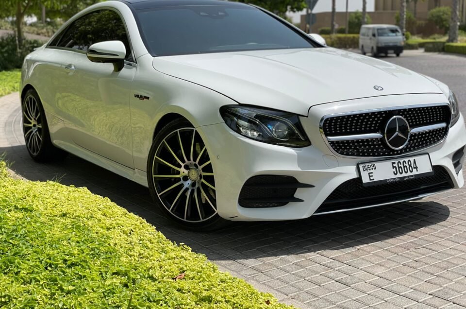 Mercedes E63 Coupe AMG Rental Dubai