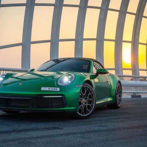 Porsche 911 Carrera Cabriolet 2021 Rental Dubai