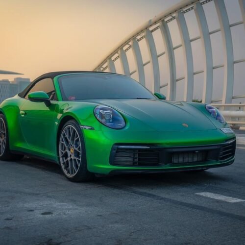 Porsche 911 Carrera Cabriolet 2021 Rental Dubai