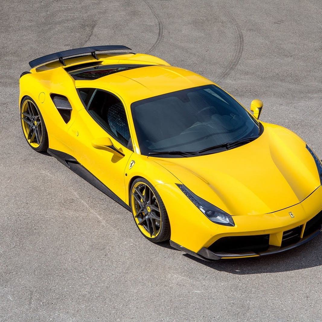 2016 Novitec Rosso Ferrari 488 GTB Rental Dubai