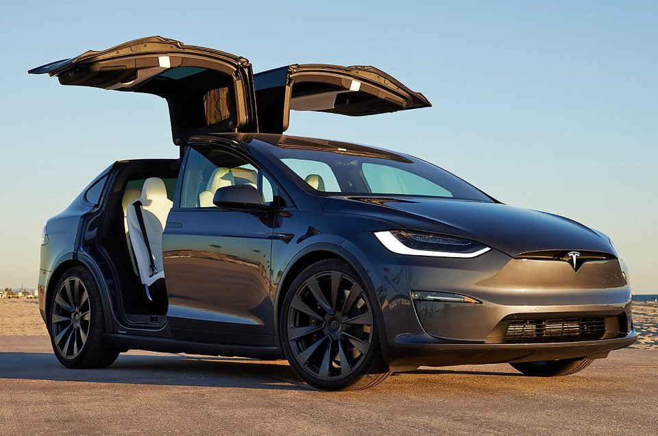 2022 Tesla Model X Plaid rental dubai