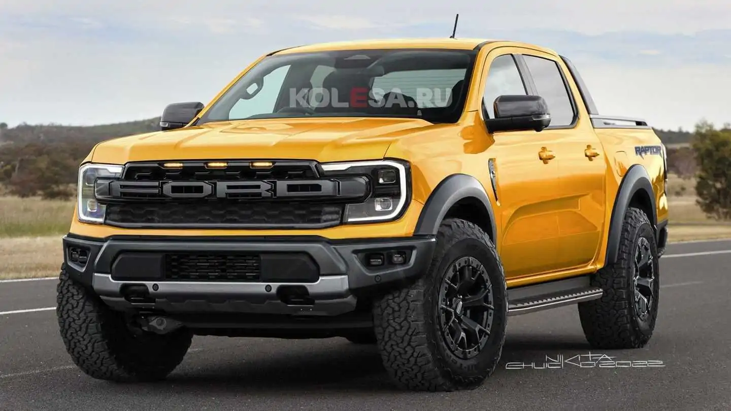 2023 Ford Ranger Raptor Rental Dubai