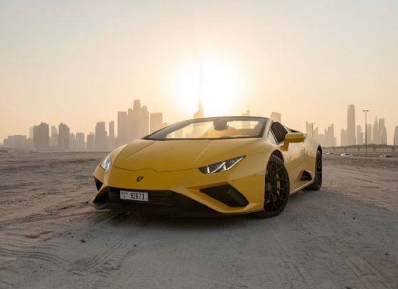 How much would it cost me if I rented a car from Dubai to Abu Dhabi?