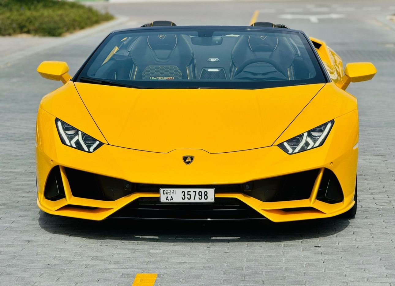 2024 Lamborghini Huracan EVO Spyder Rental Dubai