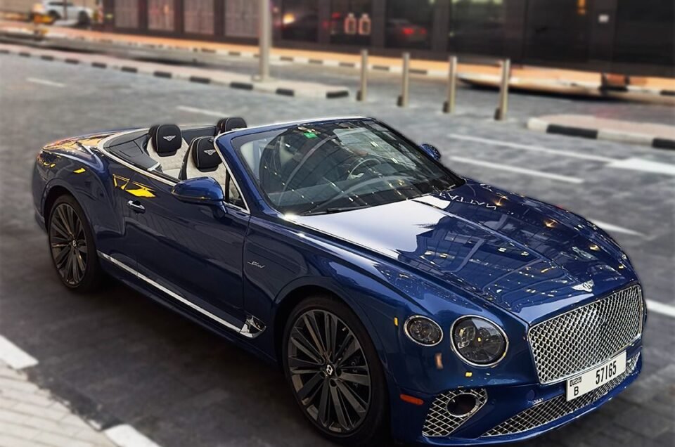 Bentley GTC Speed Rental in Dubai